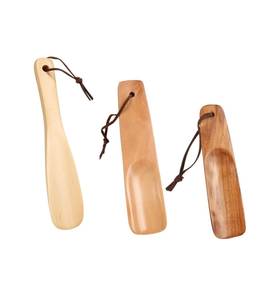 ที่ใส่รองเท้าทำด้วยมือทำจากไม้แข็งแบบพกพาสำหรับเด็กที่ยืดได้มีแตรสำหรับรองเท้าสำหรับคนท้องรองเท้าไม้งานฝีมือตามธรรมชาติ - Product Image 1