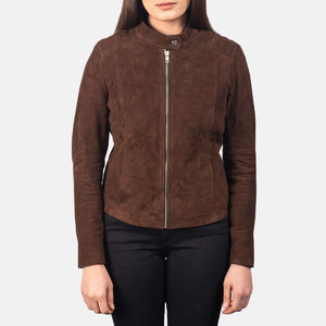 Veste d'extérieur pour femmes en peau de mouton, daim doux, imperméable, respirante, vêtements chauds d'hiver, coupe tendance pour les tenues quotidiennes - Product Image 1