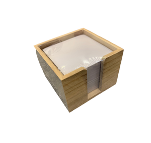 Office Organizer Wood <b>Desk</b> Memo <b>Pad</b> Holder Eco-Friendly Custom Promotional Gift Sticker Notepad Holder - Product Image 5