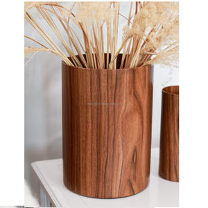 Vases en bois massif maison et vases à fleurs en bois décoratifs et taille personnalisée prix bon marché avec produit de vente - Product Image 3