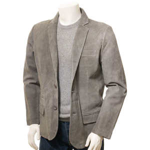 Chaqueta de cuero personalizada para hombre para invierno, diseño con cuello vuelto, corte regular y mangas largas. - Product Image 3
