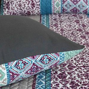 ผ้าคลุมเตียง ผ้ากำมะหยี่ ปักลาย ปักโลโก้ตามสั่ง 300 เส้นด้าย บริการ OEM คุณภาพสูง ทันสมัย กันน้ำ - Product Image 3