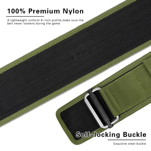 Custom Adjustable <b>EVA</b> Nylon Gym Belt High Quality Powerlifting Lifting Belt Breathable Weightlifting Equipment Weight - Product Image 5