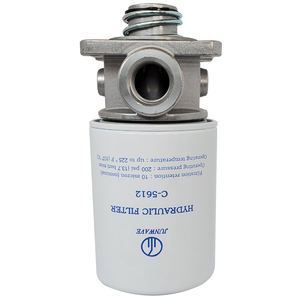 Industriel de qualité supérieure pour filtre hydraulique en ligne Filtration d'huile basse pression boîtier en aluminium 3/4 "PT - Product Image 2