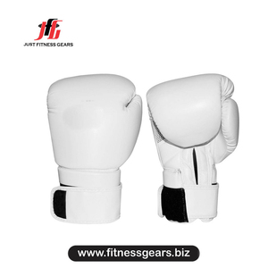 อุปกรณ์ฟิตเนส JUST FITNESS GEARS ถุงมือชกมวย MMA หนังแท้สั่งทำโลโก้ได้ ปิดแบบตีนตุ๊กแก ระบายความชื้นได้ดี คุณภาพสูง สำหรับผู้ใหญ่ - Product Image 5