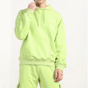 Conjuntos Deportivos de Invierno para Hombre, Ropa Deportiva Personalizada de 2 Piezas, Sudaderas con Capucha para Correr, Gimnasio, 100% Algodón, Transpirable, de Secado Rápido - Product Image 5