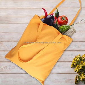 Bolsas de Lona Promocionales Lisas Personalizadas, Bolsas de Lona Reutilizables de Colores Sólidos para el Mercado, Bolsas para Guardar Ropa - Product Image 5