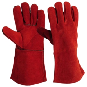 Gants de sécurité industriels en cuir de vachette, résistants à la chaleur et aux étincelles, pour la lutte contre les incendies, le barbecue, la soudure, pour la protection des mains - Product Image 1