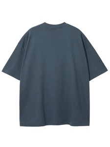 High Quality Casual Style Shoulder <b>Down</b> Round Neck Short Sleeve 200g 100% Cotton Regular Fit Men Breathable Eco-Friendly T-Shirt - Product Image 2