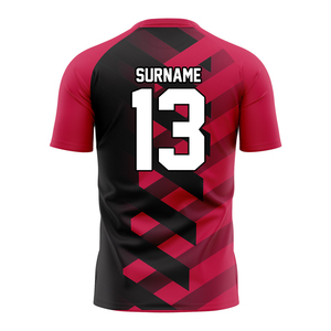 Sublimated Volleyball Jersey Unisex Adult Short Sleeve Crew Neck Quick Dry Polyester <b>Athletic</b> Fit Gradient Color Pattern Print - Product Image 5