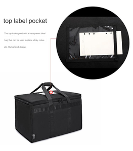 กระเป๋าเก็บความร้อนขนาดใหญ่ ทนทาน เป็นมิตรกับสิ่งแวดล้อม สำหรับส่งอาหาร ลดราคาพิเศษ - Product Image 4