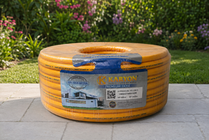 Manguera de Aire Flexible de PVC Amarillo Reforzado, 100m de Longitud, 8.5mm de Diámetro, para Uso Industrial en Talleres, Compresores de Aire y Herramientas Neumáticas - Product Image 1