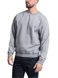 Suéter de Manga Larga con Textura de Waffle para Hombre, Algodón/Poliéster con Forro Polar, Tejido Transpirable, Cuello Redondo, Corte Regular de Invierno - Product Image 1