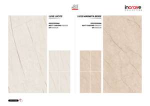 Dalle de porcelaine contemporaine à finition mate sculptée 60x120 cm 600x1200 mm 24x48 Grand format décoratif pour sol, mur, intérieur et extérieur - Product Image 3