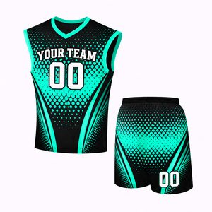 Conjuntos Deportivos para Clubes y Academias, Estampados, Tallas Grandes, Tela de Poliéster Transpirable para Verano, con Colores Personalizados y Alta Calidad - Product Image 2