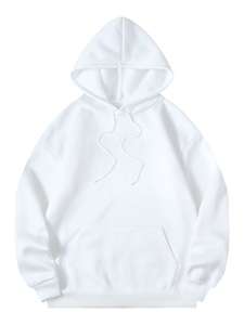 Sweat à capuche d'hiver pour femme, personnalisable avec logo frontal, 100 % coton molletonné, séchage rapide, respirant, sport, vente en gros - Product Image 4