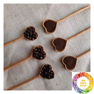 Heart Shaped Wooden Spoon Valentine Day <b>Gift</b> for Couples Partners <b>Friends</b> and Loved Ones Handmade Natural Tableware - Product Image 5