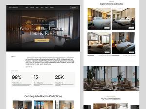 Développement de site web d'hôtel boutique RoyalCraft avec moteur de réservation directe, intégration de la réservation de chambres et des paiements, design responsive - Product Image 5