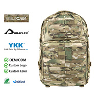 Sac à dos tactique professionnel MOLLE 37L, sac d'assaut 3 jours avec organisateur administratif et sangles de compression