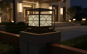 Lámpara LED de 300 lm para Decoración Exterior/Pared/Villa/Jardín, 1 Año de Garantía, Acero/Inoxidable, 3500K (Blanco Cálido), CA 220V (± 10%), Lámpara para Poste de Puerta, Vietnam - Product Image 5