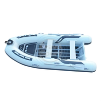 Bateau semi-rigide en aluminium de 11 pieds, modèle 330, avec coque en PVC Hypalon, à vendre