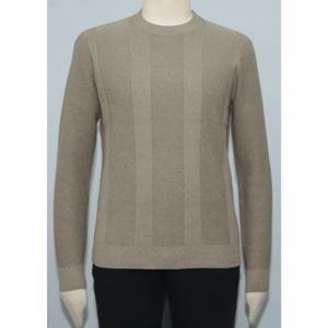 Pull en maille jacquard en coton biologique personnalisé pour homme, motif hiver, OEM ODM, haute qualité, séchage rapide, pour marques de mode, en gros - Product Image 6