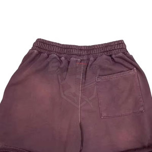 Service OEM, prix raisonnable, shorts pour hommes, dernier style, design personnalisé, streetwear, shorts effet délavé - Product Image 4