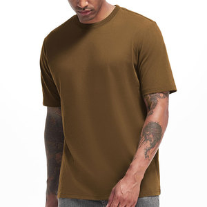 T-shirt Ringer Homme Service OEM Anti-bactérien Séchage Rapide Respirant Été Couleur Unie Motif T-shirt Homme - Product Image 2