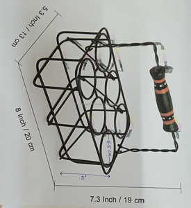 Espejo con marco de hierro de vidrio de calidad de arte de pared de Metal rectangular de estilo moderno para dormitorio, sala de estar, decoración de habitación de invitados directa - Product Image 6