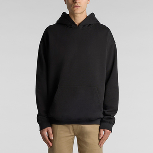 Sudaderas personalizadas con MOQ bajo, con corte holgado para hombres, ideales para compradores mayoristas de moda. - Product Image 5