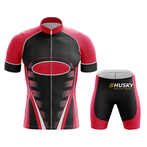 Jersey de Ciclismo Personalizado Azul de Manga Corta, Ecológico, 100% Poliéster, Unisex, Alta Elasticidad, Logotipo Frontal - Product Image 6