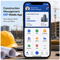 La Mejor Aplicación Móvil ERP para Gestión de Construcción, Compatible con IOS para Contratistas y Constructores (Compatible con Linux/MAC)