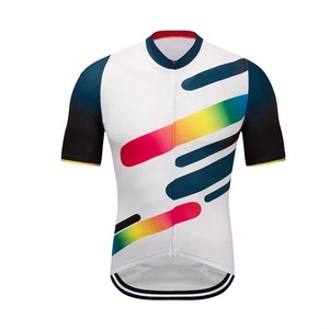 เสื้อปั่นจักรยานเด็ก แห้งเร็ว ระบายอากาศได้ดี แขนสั้น พิมพ์ลาย ชุดทีม ชุดกีฬาแบบกำหนดเอง - Product Image 1