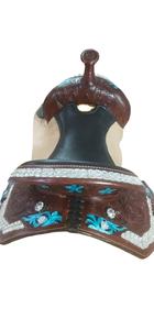 Selle de cheval respirante intelligente multicolore Selle de cheval d'équitation western Selles de dressage western pour chevaux - Product Image 3