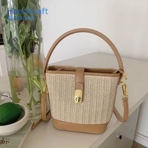 Eco-friendly straw bags, natural straw bags, factory price, guaranteed quality best price by Viet Nam factory - Product Image 3