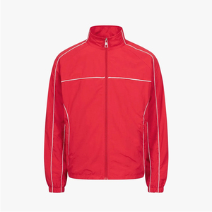 Fournisseur en gros de tenues coupe-vent tendance, faible MOQ, ensemble de survêtement décontracté coupe-vent (veste et pantalon), vêtements d'entraînement en gros à prix abordable - Product Image 1