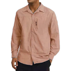 Camisetas de pesca personalizadas para hombre, fabricadas con tela de poliéster y spandex, con logotipo personalizado, tela ultra suave al tacto, servicio de personalización. - Product Image 5