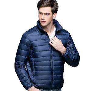 Veste matelassée style doudoune pour homme 2026, manteau épais coupe-vent, parka thermique chaude, fournisseur en gros OEM, tissu léger, prix bas - Product Image 2