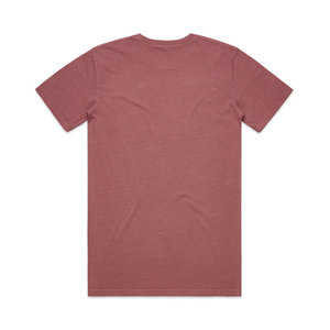 T-shirts 100% coton peigné unisexe, imprimés à l'écran avec techniques de broderie, en laine mérinos épaisse, coupe ample bio - Product Image 4