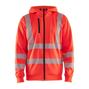 Safety Construction Reflective Tape Work Zipper Hoodies Sweatshirt for Workwear by <b>Star</b> Crystal Enterprises - Product Image 1