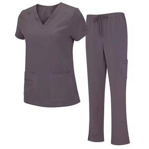 Uniforme Médico Unisex, Pantalones de Pierna Recta con Bolsillos, Detección de Agujas, Sin Costuras - Product Image 5