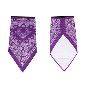Cotton <b>Bandanas</b> Square Multicolor Paisley Print Silk Screen Printed Custom <b>Design</b> Headwear Scarf for Four Seasons Use - Product Image 2