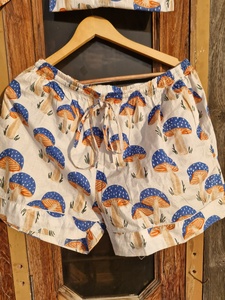 Conjunto de Pijama de Algodón Estampado: Ropa de Dormir de Verano para Mujer con Botones - Product Image 3