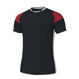 Camiseta de Fútbol Personalizada para Hombre, Amarilla, Manga Corta, 100% Poliéster, Transpirable, Ligera, Ropa de Entrenamiento, Ropa de Equipo - Product Image 4