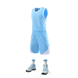 Ensembles de maillots de basket-ball réversibles pour jeunes, prix raisonnable, logo personnalisable, tailles XS à 5XL, vêtements de sport - Product Image 3