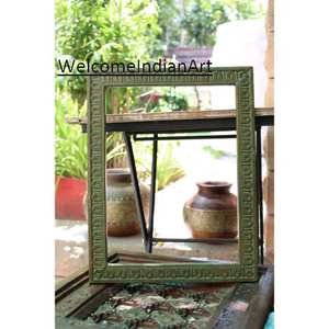 Reclaimed Wood <b>Wall</b> <b>Mirror</b> Model 1 for <b>Hanging</b> Unique and Eco-Friendly Design - Product Image 1