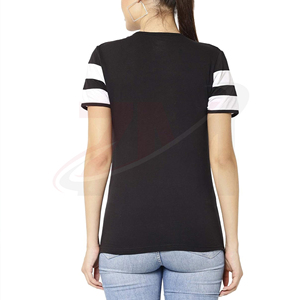 Women Plain Cotton T Shirt Regular Fit Breathable Soft Fabric Casual Summer Daily Wear Basic Minimal Style Fashion Look - Product Image 2
