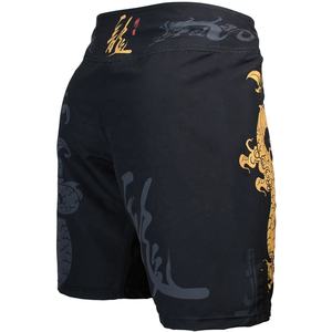 กางเกงชอร์ต BJJ MMA แบบยืดได้ 4 ทิศทาง พิมพ์ลายตามสั่ง OEM สำหรับยิวยิตสูและการต่อสู้แบบกราปลิง - Product Image 4