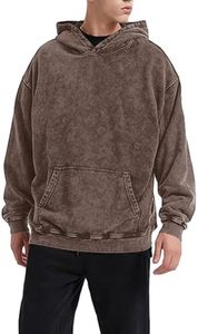 Sudadera con Capucha Vintage para Otoño/Invierno, 360 GSM, Mezcla de Algodón, Unisex, Lisa, con o sin Interior Afelpado, Tallas Estándar y Grandes - Product Image 4