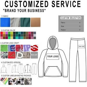 Conjunto de Sudadera con Capucha y Pantalones Deportivos Oversize de Estilo Urbano, Estampado Personalizado, Lavado Ácido, con Cierre de Cremallera, para Hombre - Product Image 4